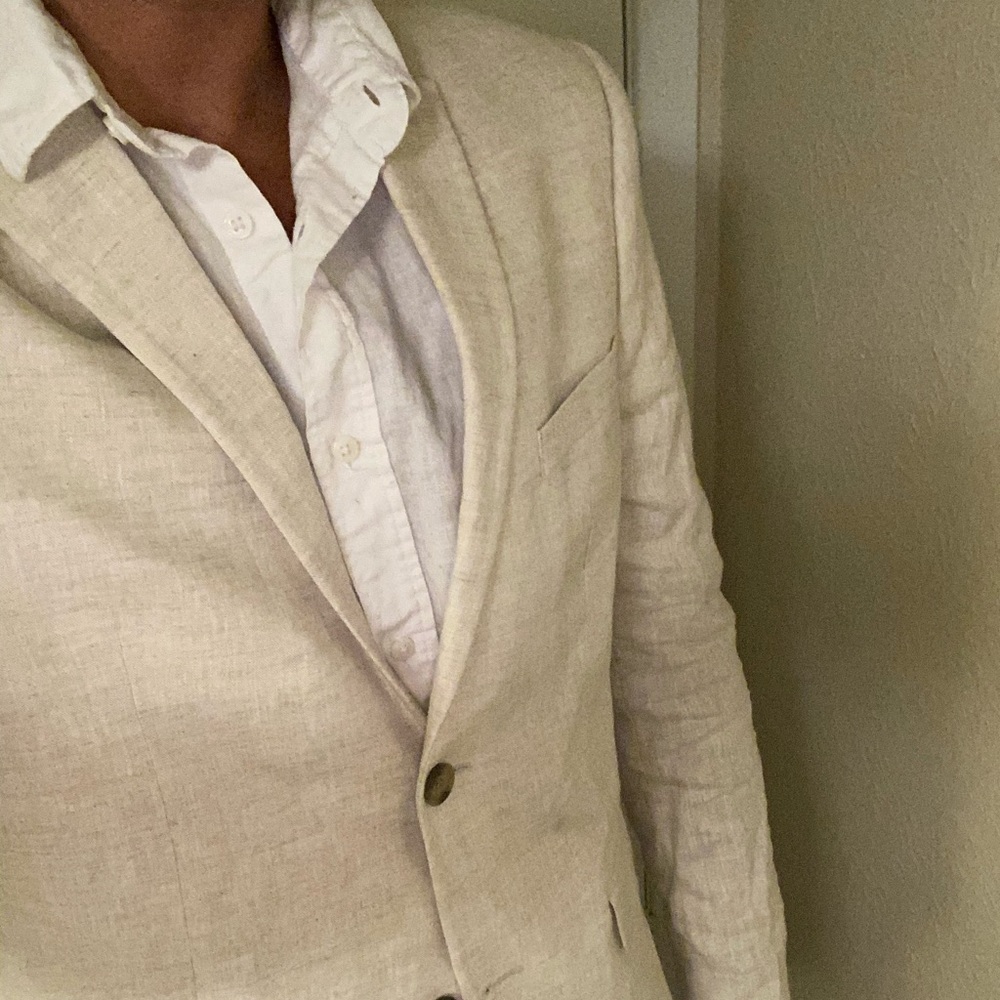 Linen suit
